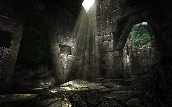Tomb Raider Anniversary Ruin & Sun Beam