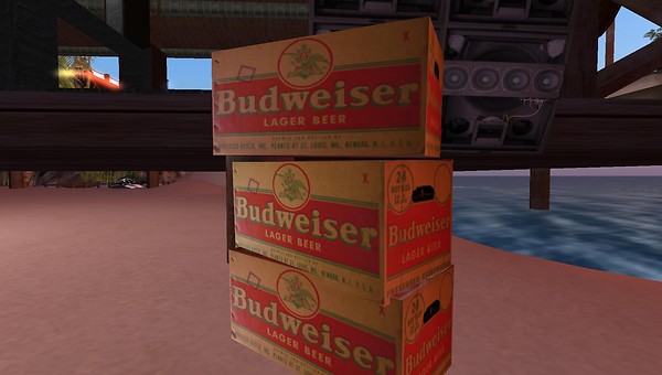 haad rin budweiser on the beach