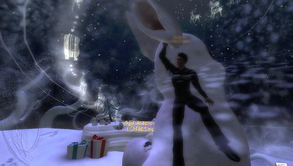 xavier at HPMD Winterfest on the bunny