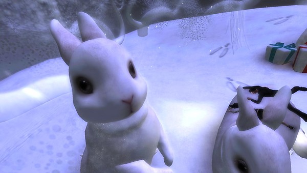 winterfest HPMD bunnies in second life