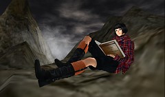 reading books