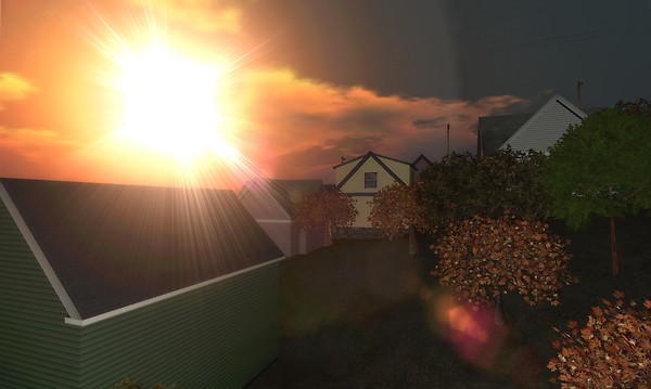 i just couldn't resist doing a lens flare here - Torley Linden