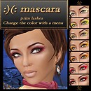 mascara pink purple affiche