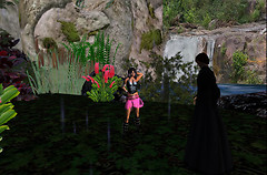With Elisha at her island