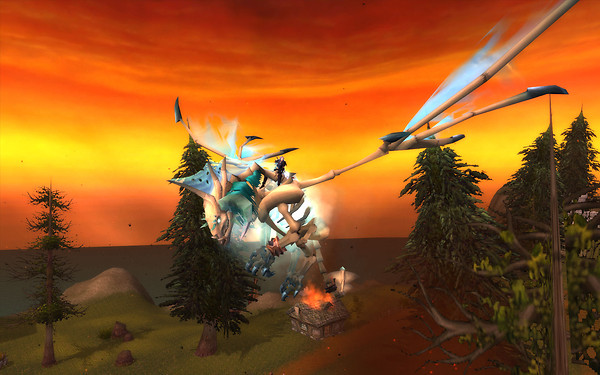 big dragon on a beautiful sky :)
