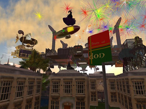 Fireworks for the Caledon Anniversary