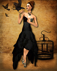 Holly and the crow