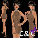 Brown Formal/Sexy Dress