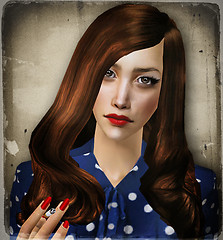 Holly old portrait