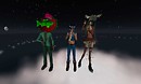 hanging out with Sven Marx who's playing a flute - Torley Linden