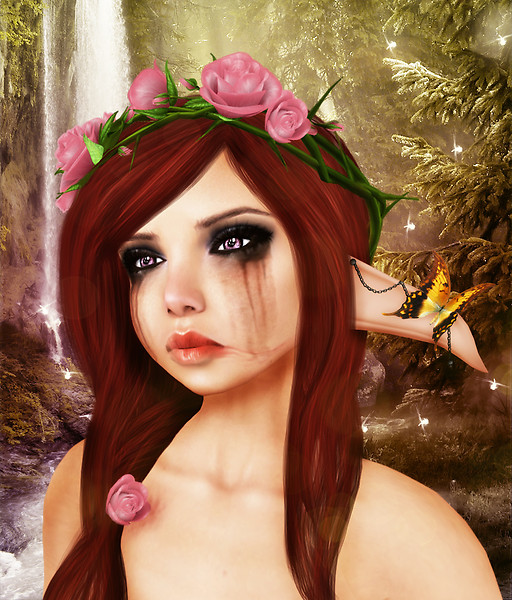 [ so open up your eyes, so they can look in mine.......and see a small reflection ]
