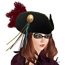 I made a hat and glasses for premiums of HUNT.