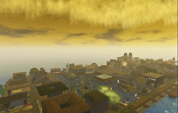 A View of New Toulouse (AM Radio's Nostalgia sky setting)