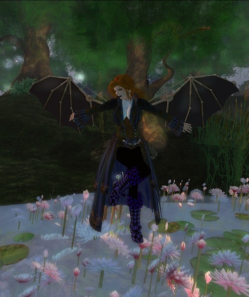 Wishful Wings: The lily pool