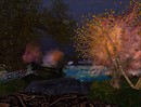 Impressionistic trees