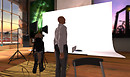 Meerkat and Shoji meeting at Shoji's Studios