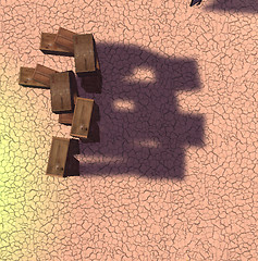 Shadows of Burn2: A stack of boxes