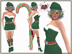 Sexy Helper Elf Costume