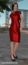 Red Annamation Dress