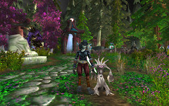 My Worgen & New Companion Pet