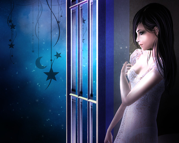 If she had wings she would fly away...