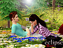 Bella and Edward in the meadow