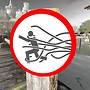 Cthulhu Warning Sign with Skull - Torley Linden