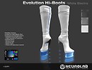 Evolution Hi-boots White electro v3