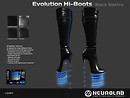 Evolution Hi-boots Black electro v3