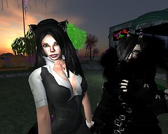Chewie and myself @ Lacey's ladies night