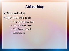 Airbrushing