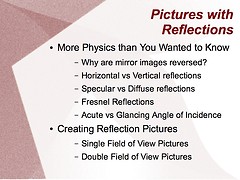 How to Create Pictures with Reflections