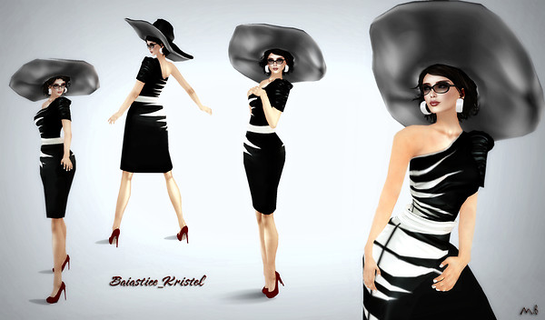 Baiastice dress Jador hat feb 21F1a