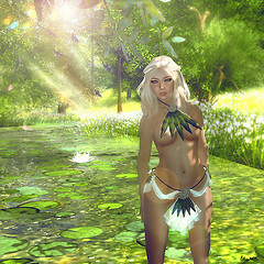 April 4th - Forest Queen (or how I tried to be Eve in the Garden of Eden and failed)