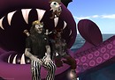 Big kitten and wifey on an octopus - 1332