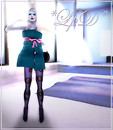 *Paper* Dress Blue For Chic Boutique!