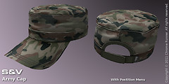 Army Cap, Camo-Forest