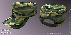 Army Cap, Camo