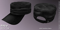 Army Cap, Black