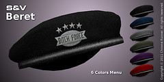 Beret with "Bitch Force" Badge