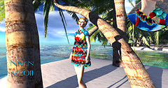 The Niven Collection Paint Splash Dress Ad1