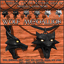 Wolf Medallion Poster