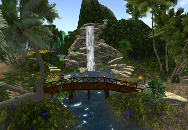 Daydream Island - waterfall
