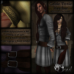 CAT Celtic Tunic - Heather512