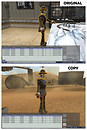 Copybotted city servant