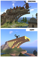 Verdigris bridge - copy attempt