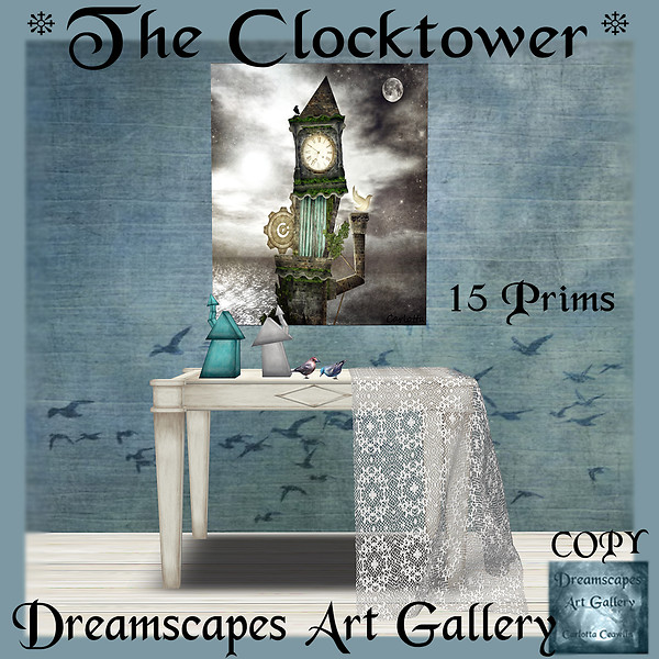*The Clocktower* - Dreamscapes Art Gallery for Celebration of the Arts Hunt