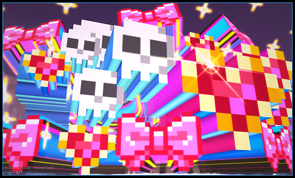 Burning Man Silver Seed - POPSCAPE #2