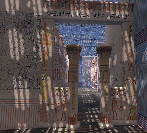 Crystal Palace in SL - The Egyptian Court