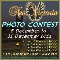 Photo Contest Advertisement for the NeoVictoria Project